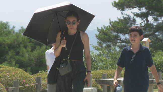 引き続き熱中症警戒 石川県の志賀で34度超える暑さ|TBS NEWS DIG