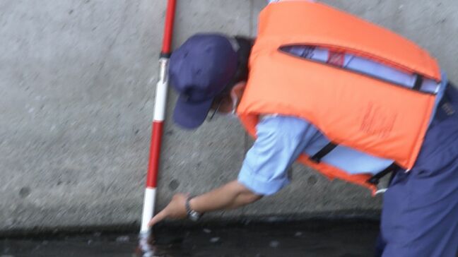 夏のレジャーシーズン本格化で河川の点検作業 警察と国交省 水の事故が起きる危険性が高い場所を確認【岡山】|TBS NEWS DIG