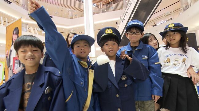 将来の夢は「警察になることです」 小中学生が職業体験 県警やIT企業などの仕事を実際に【岡山】|TBS NEWS DIG