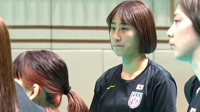 秋本美空が代表合宿に初合流「自分がどれだけできるか楽しみ」【バレーボール女子日本代表】|TBS NEWS DIG