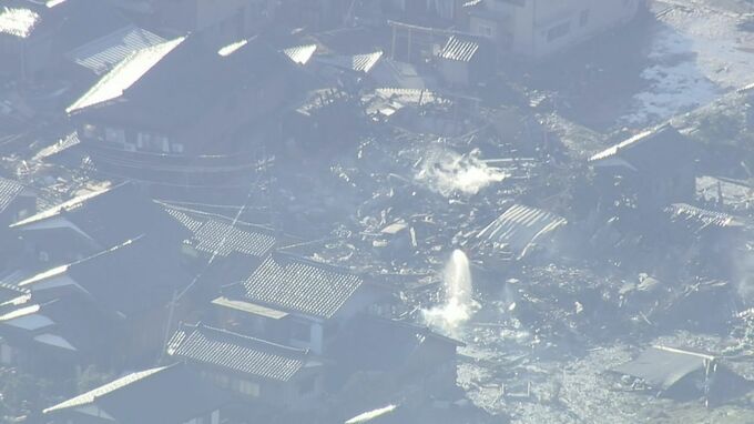 能登半島地震での死者30人に 輪島市と能登町では大規模火災も（2日午後3時現在）　|　石川県のニュース｜MRO北陸放送