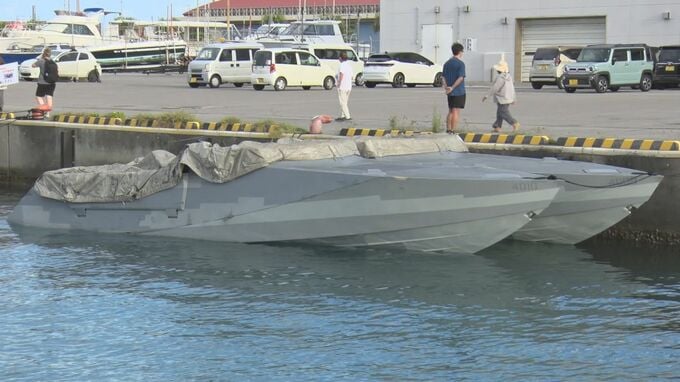 特殊部隊の投入などに使われる米海軍の戦闘艇「コンバタント・クラフト・アサルト」が石垣に入港 県が民間港の使用自粛を求める中…|TBS NEWS DIG