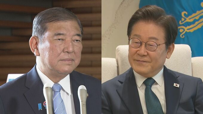 石破総理　8月下旬に韓国・李在明大統領と日本で首脳会談の方向で調整