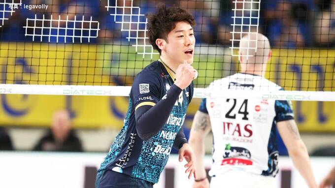 石川祐希、両チーム最多の18得点＆MVP クラブと自身"初"のプレーオフ3位へ王手【イタリア・セリエＡ】|TBS NEWS DIG