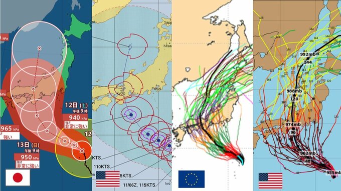 【台風情報】台風7号なぜコースやや西よりに？お盆に本州縦断か　気象庁＆米軍･海外進路予想の傾向そろう　予想以上に発達で “非常に強い勢力”に|TBS NEWS DIG