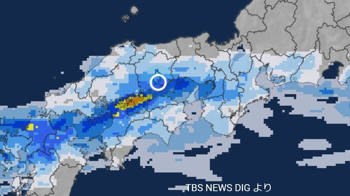 【大雨情報】大雨に注意を　30日（火）にかけて西日本各地で「警報級の雨」の恐れも【雨雲レーダー1時間おき】|TBS NEWS DIG