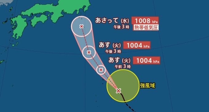 “梅雨前線” と北上する “台風2号”の影響で「大気の状態は非常に不安定」25日にかけ大雨や落雷、突風などに警戒【雨と風のシミュレーション】週末は高気圧に覆われ回復へ　|　富山のニュース｜天気・防災｜チューリップテレビ