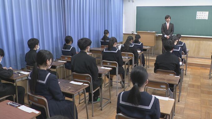 山口県公立高校入試始まる　倍率は０．９６倍　１９８９年以降最低|TBS NEWS DIG