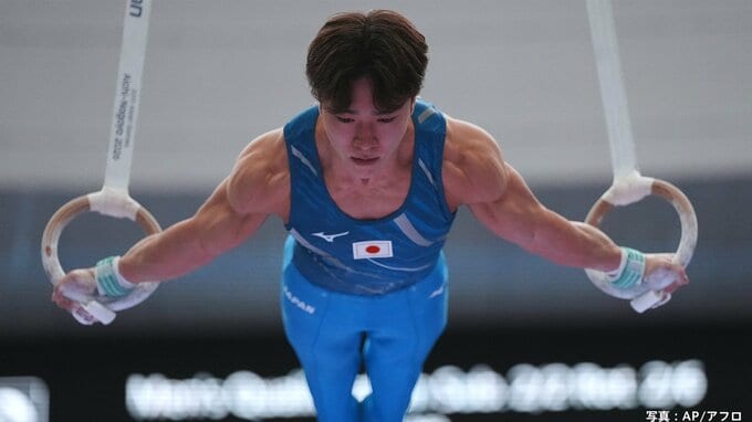 パリ五輪3冠の岡慎之助が個人総合銀メダル、エース橋本大輝は銅メダル！日本団体は2位で決勝へ、3大会ぶりの頂点目指す【アジア大会】|TBS NEWS DIG