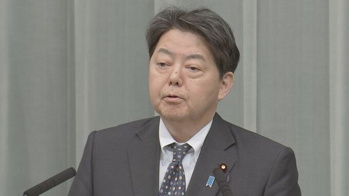 谷川元議員の有罪確定で林官房長官「国民の政治に対する不信の声を真摯に受け止め、諸課題に全力で取り組む」
