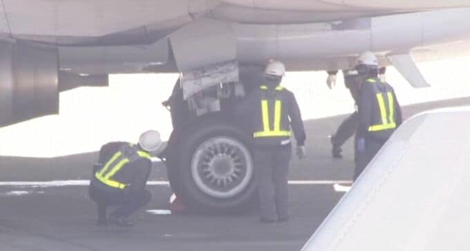 石川・小松空港発の日本航空の旅客機が羽田空港でタイヤがパンク 乗客58名にけがなし　|　石川県のニュース｜MRO北陸放送
