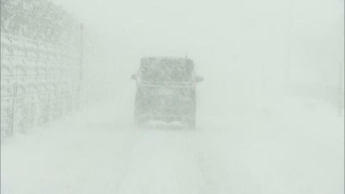 【スリップ事故速報値】早めの行動、急ブレーキ・急ハンドルに注意を【福島・25日午前8時半まで】|TBS NEWS DIG