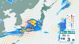 【気象情報】四国地方　1日夜のはじめ頃から2日昼前にかけて、落雷、竜巻などの激しい突風、急な強い雨に注意【雨と風のシミュレーション】　|　富山のニュース｜天気・防災｜チューリップテレビ