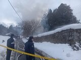 「火事だけん電話して」火元の家に住む人が近所に駆け込み…住宅火災が発生「1階の風呂場から火が上がっている」　けが人なし　鳥取県日南町|TBS NEWS DIG