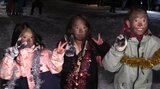 顔に炭を塗り合うことで1年の無病息災を願う奇祭「スミつけ祭り」行われる 岩手・矢巾町|TBS NEWS DIG