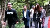 来年秋の「森の芸術祭」にあわせた観光ツアー開発を目指し旅行会社の担当者が現地視察【岡山】 | 岡山・香川のニュース | 天気 | RSK山陽放送