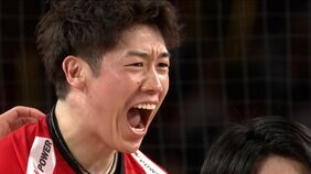 バレー男子日本代表、フルセットの激闘制しドイツに勝利!石川&西田が最多21得点「僕たちもハラハラしました」【ネーションズリーグ】|TBS NEWS DIG
