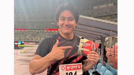 男子やり投・﨑山雄太、日本歴代2位の87m16で標準記録突破、世界陸上