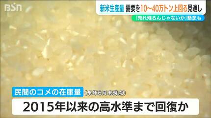 コメの在庫も回復へ いよいよ始まる『新米』の季節 新潟県産コシヒカリ 