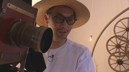 湿板カメラ　レトロ　大型フォーマットカメラ 木製 付属レンズ付き デジタル時代によみがえる150年前の「湿板写真」じっくりと浮かび