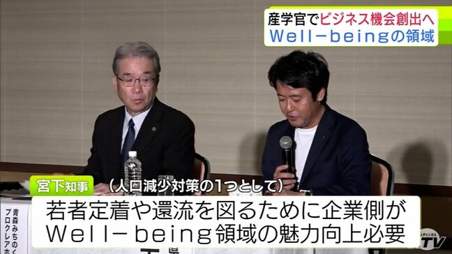 あおもりWell-being Bizプラットフォーム始動 産学官でビジネス機会創出へ「地域の企業がリニューアルしていくことができるかどうか」 若者定着や還流へ企業側のウェルビーイング領域の魅力向上も|TBS NEWS DIG