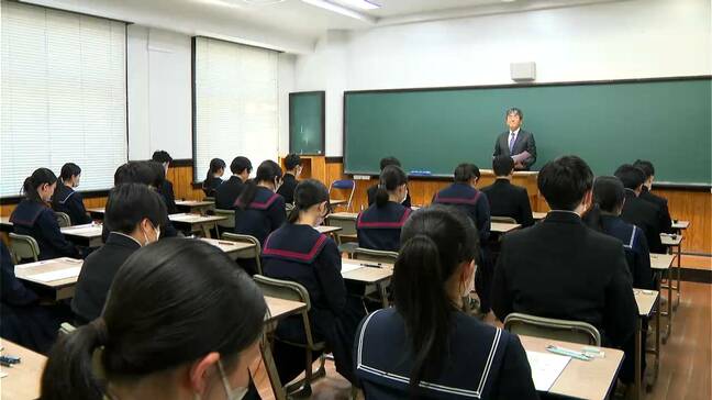 頑張れ受験生！高校入試始まる　合格発表は今月12日　鹿児島|TBS NEWS DIG