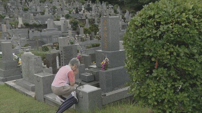 「盆正月とお彼岸の時は必ず来るようにしています」 ”彼岸の中日” 福岡市の霊園に多くの人|TBS NEWS DIG