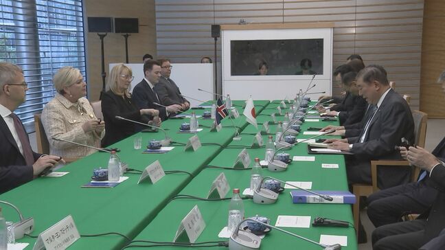 石破総理　アイスランド大統領と会談　経済や安全保障など幅広い分野での連携を確認|TBS NEWS DIG