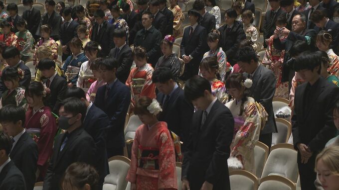 金沢では「二十歳のつどい」能登半島地震の犠牲者悼む|TBS NEWS DIG