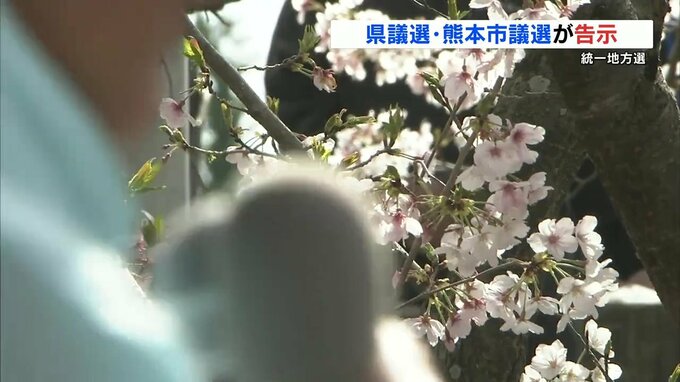 統一地方選前半戦スタート　県議選・熊本市議選告示　4月9日投開票　|　熊本のニュース｜RKK NEWS｜RKK熊本放送