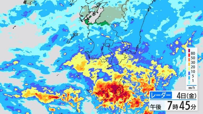 【速報】屋久島町　記録的短時間大雨　1時間に約120ミリ|TBS NEWS DIG