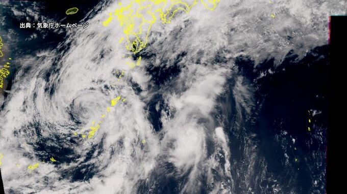 台風7号　沖縄から遠ざかる|TBS NEWS DIG
