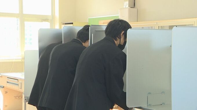「緊張したけどスムーズに」山口県初！支援学校の生徒対象に期日前投票所|TBS NEWS DIG