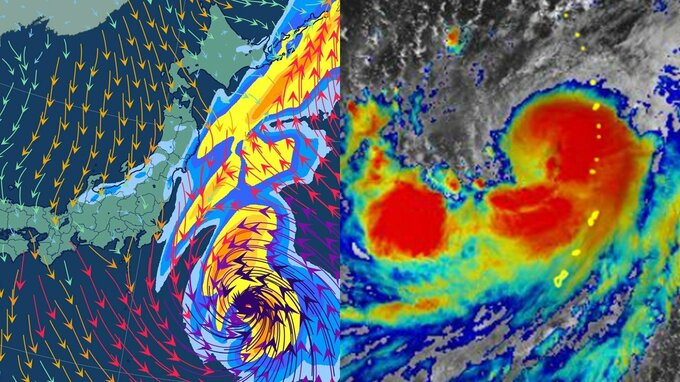 【台風情報】発達続ける“真っ赤な渦”　最大瞬間風速70m/s・中心気圧925hPa「非常に強い勢力」にまで一時発達見込みの台風27号　日本への影響は？　進路予想と雨風シミュレーションは？|TBS NEWS DIG