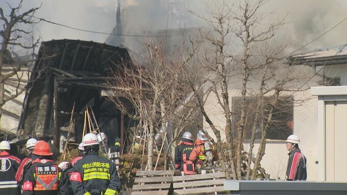 寒河江市柴橋で９棟焼く火災　男性1人ケガ　|　山形のニュース│TUYテレビユー山形