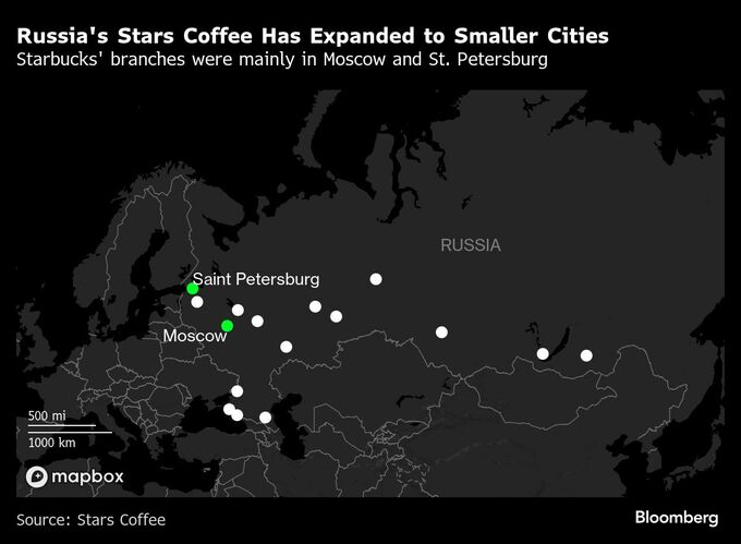 偽マクドナルドがロシアで大繁盛、「本家」に負けないと主張