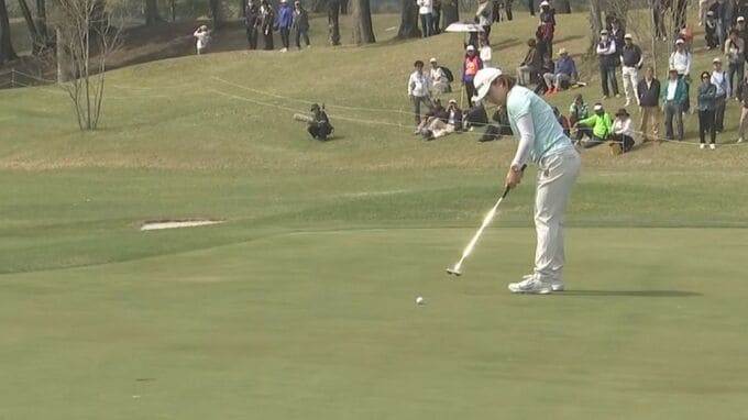 女子ゴルフ・アクサレディス　地元・宮崎市出身の永峰咲希が優勝　|　MRTニュース ｜ ＭＲＴ宮崎放送