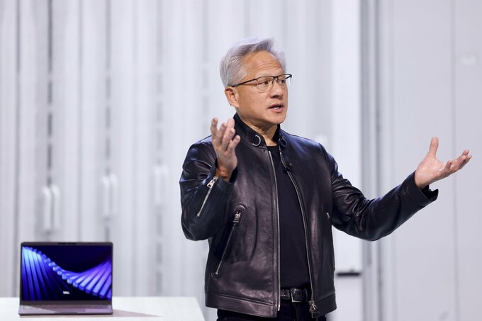 エヌビディアCEO、中国のAI半導体市場は「いずれ開かれる」