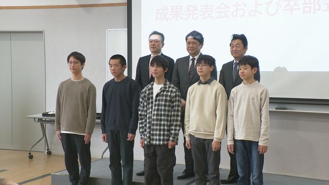未来のIT人材を育てる「金沢IT部活」第3期生6人の中高生が卒業 パズルゲームの改良などプログラミング技術を駆使した成果を発表　|　石川県のニュース｜MRO北陸放送