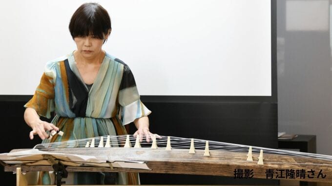 永瀬清子さんの詩「星座の娘」を箏曲に「重力があり苦しみがあり意志があり光がある」箏曲家・景子さんが初披露【岡山】|TBS NEWS DIG