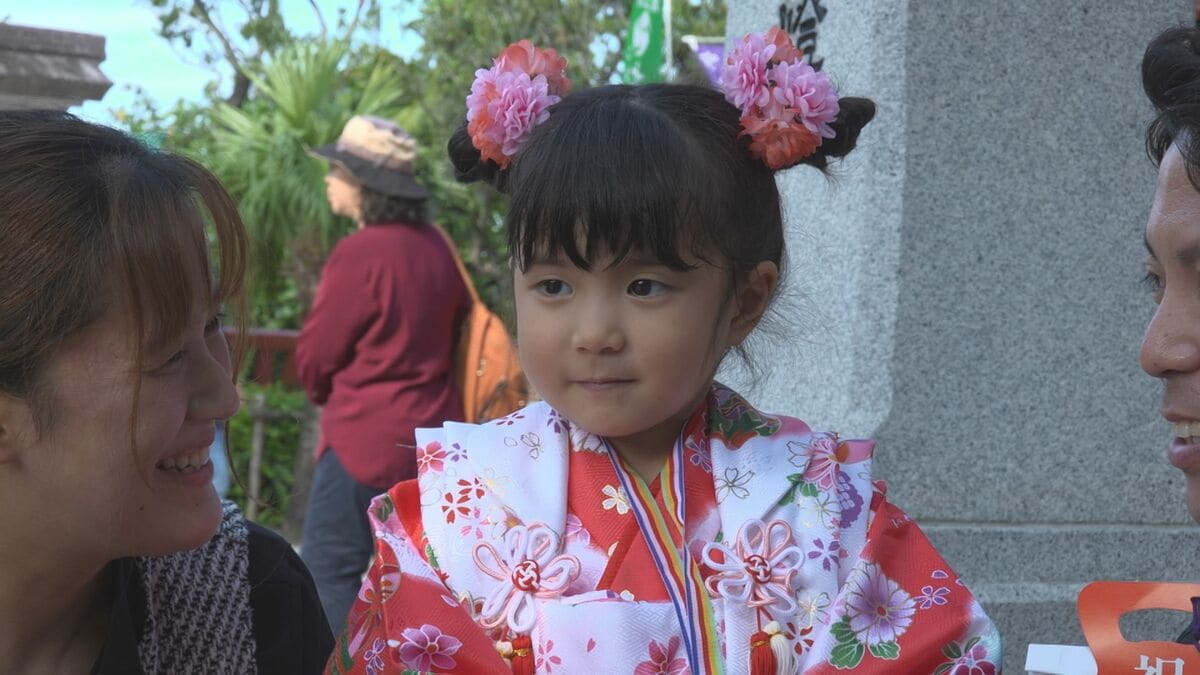 「嬉しいような、寂しいような」きょう七五三 子どもの成長願う