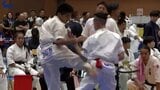 フルコンタクトの真剣勝負 恒例の実践空手道大会 幼児から一般まで1都8県42団体の約400人出場 岩手・大船渡市|TBS NEWS DIG