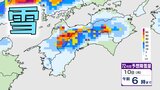 【四国の大雪情報】8日昼前にかけて山地・平地で大雪か 再び“警報級の大雪”のおそれも…【徳島県、香川県、愛媛県、高知県】 | 愛媛のニュース - Nスタえひめ|あいテレビは6チャンネル