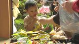 伝統行事「お接待」 お菓子配られ笑顔あふれる 大分 | 大分のニュース|OBS NEWS|大分放送