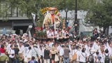 【博多祇園山笠】舁き山笠が博多の街を出て天神地区へ　福岡市で「集団山笠見せ」|TBS NEWS DIG