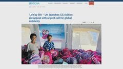 国連人道問題調整事務所、優先度を絞った支援計画を発表　230億ドル拠出呼びかけ| TBS CROSS DIG with Bloomberg