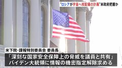 ロシアが宇宙空間に核兵器配備を計画か　アメリカ政府が議会に詳細報告へ| TBS CROSS DIG with Bloomberg