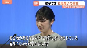 愛子さま 世界医学検査学会に出席「安心して暮らすことのできる日常が一日も早く戻ることを切に願います」|TBS NEWS DIG