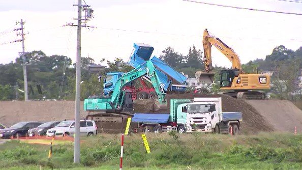 建設業を身近に感じて！中野市で子どもたちが工事現場を訪れ見学　長野　|　SBC NEWS | 長野のニュース | SBC信越放送