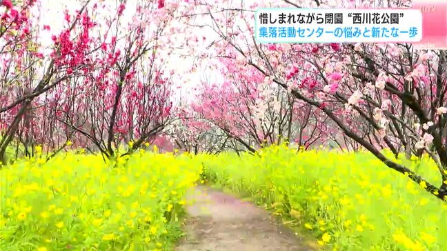 まるで桃源郷 惜しまれながら閉園した “西川花公園” 集落活動センターの悩みと新たな一歩|TBS NEWS DIG